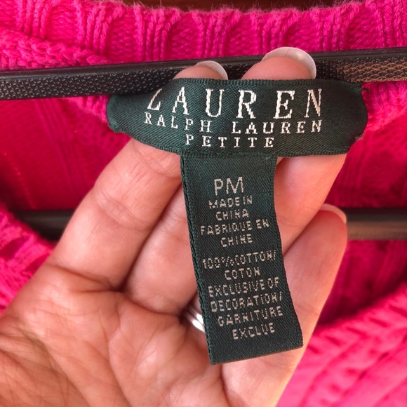 Lauren Ralph Lauren Cable-Knit Sweater - Picture 3 of 3